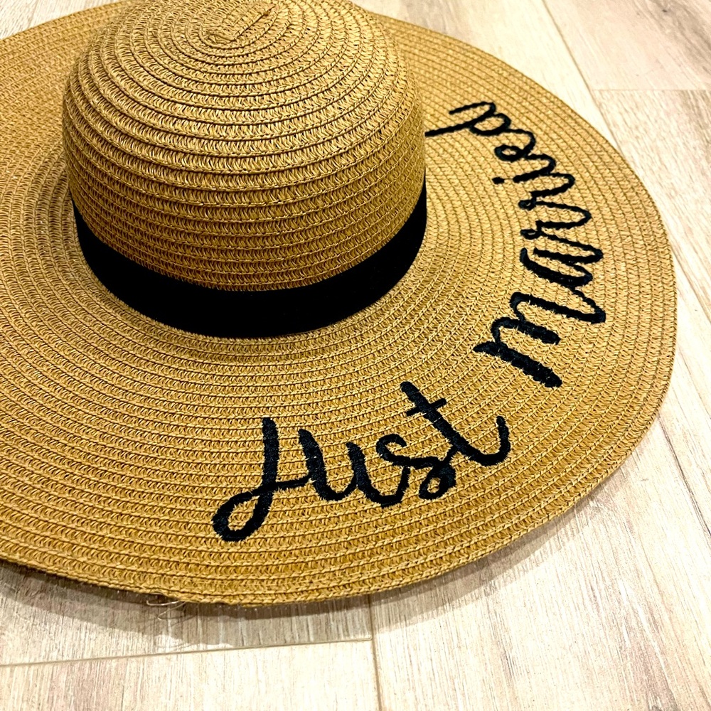 Just Married Sun Hat